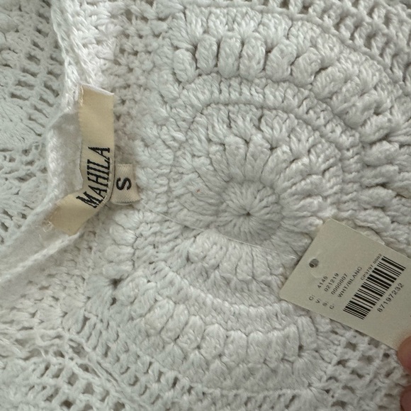 NWT ANTHROPOLOGIE Mahila the label Crochet Maxi Dress - Picture 5 of 5